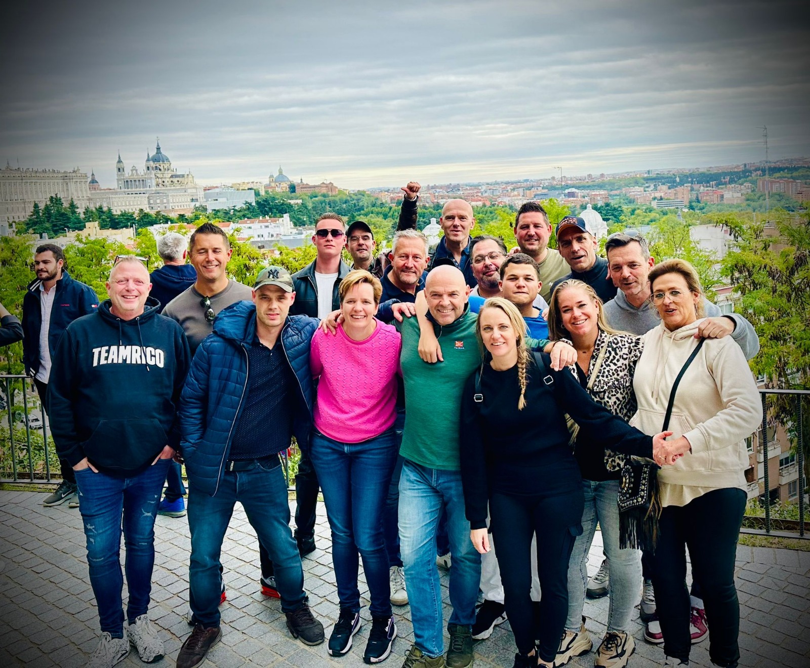 CMI Afbouwmaterialen 5 jaar jubileum Personeelsreis Madrid