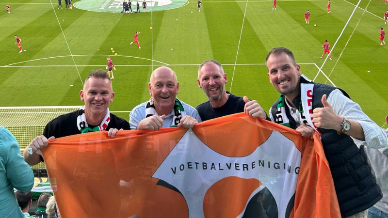 Voetbalreis VV Katwijk businessclub Derby Sevilla