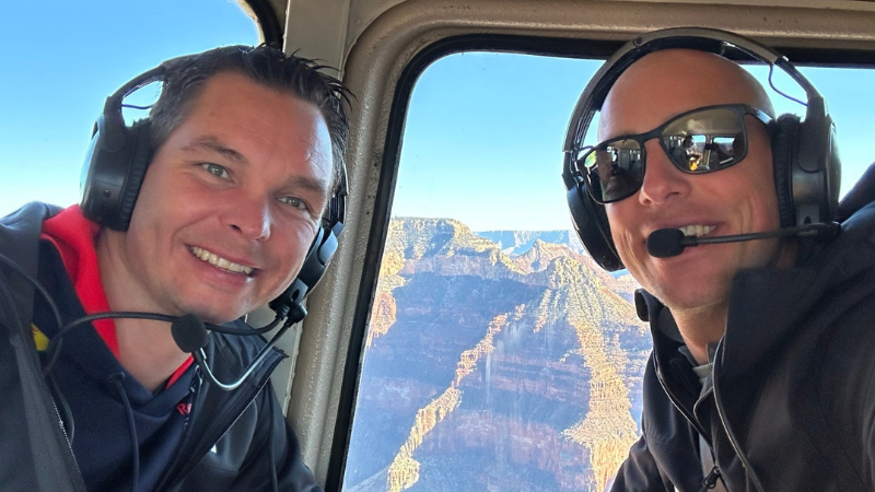 Formule 1 Las vegas, Dick Ranzijn, Helicopter, Grand Canyon, EPICC, Hummer Tour